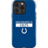 NFL Indianapolis Colts Blue Performance Series iPhone 15 Pro Impact Case